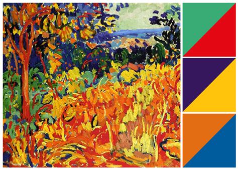 fauvism color palette.